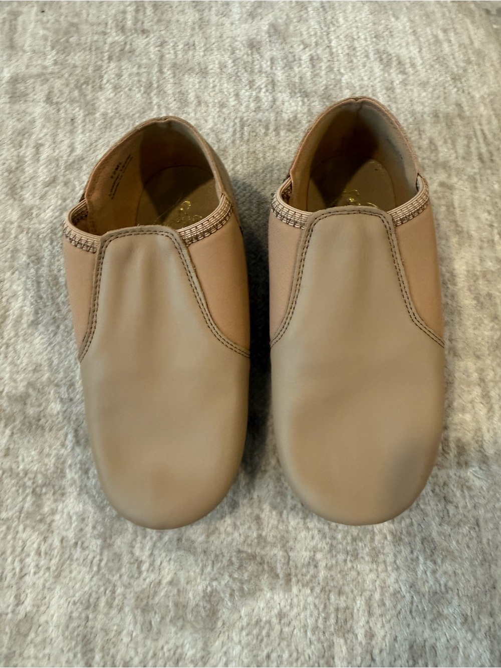 Unisex Tan Jazz Dance Shoe